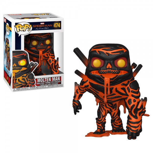 Фигурка Funko POP! Spider-Man: Far From Home - Molten-Man Vinyl Figure, 39209, 10см
Фигурка Funko POP! Spider-Man: Far From Home - Molten-Man Vinyl Figure, 39209, 10см