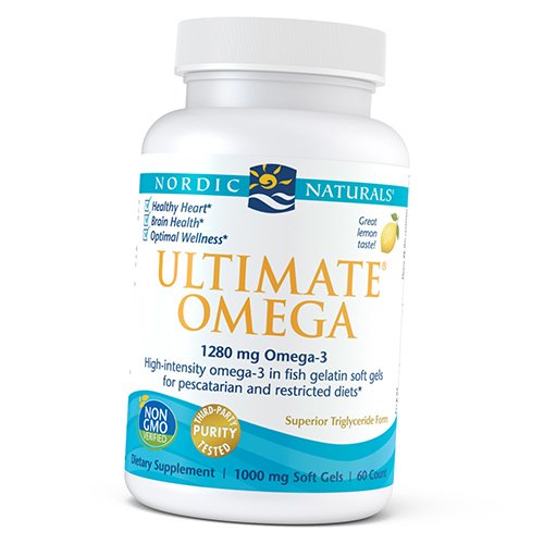 Омега-3 в рыбном желатине, Ultimate Omega in Fish Gelatin, Nordic Naturals 60гелкапс Лимон (67352043)
Омега-3 в рыбном желатине, Ultimate Omega in Fish Gelatin, Nordic Naturals 60гелкапс Лимон (67352043)