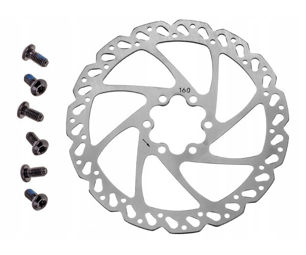 Велосипедный ротор тормозной диск Baradine DB-01 (160 мм) под 6 болтов 
Велосипедный ротор тормозной диск Baradine DB-01 (160 мм) под 6 болтов