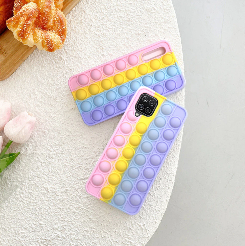 Чехол силиконовый попит Destin для Samsung Galaxy A12 5G цветной с функцией антистресc Pop It
Чехол силиконовый попит Destin для Samsung Galaxy A12 5G цветной с функцией антистресc Pop It