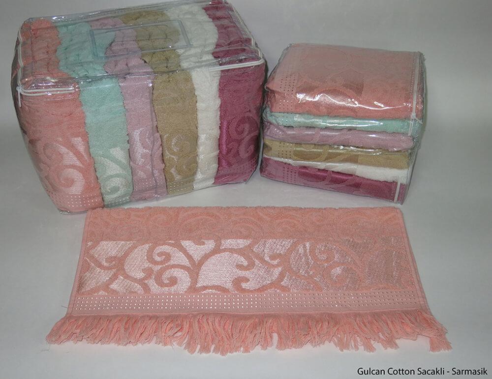 Набор полотенец для тела Gulcan Cotton 70*140 см махровые банные Sacakli Sarmasik 6шт
Набор полотенец для тела Gulcan Cotton 70*140 см махровые банные Sacakli Sarmasik 6шт