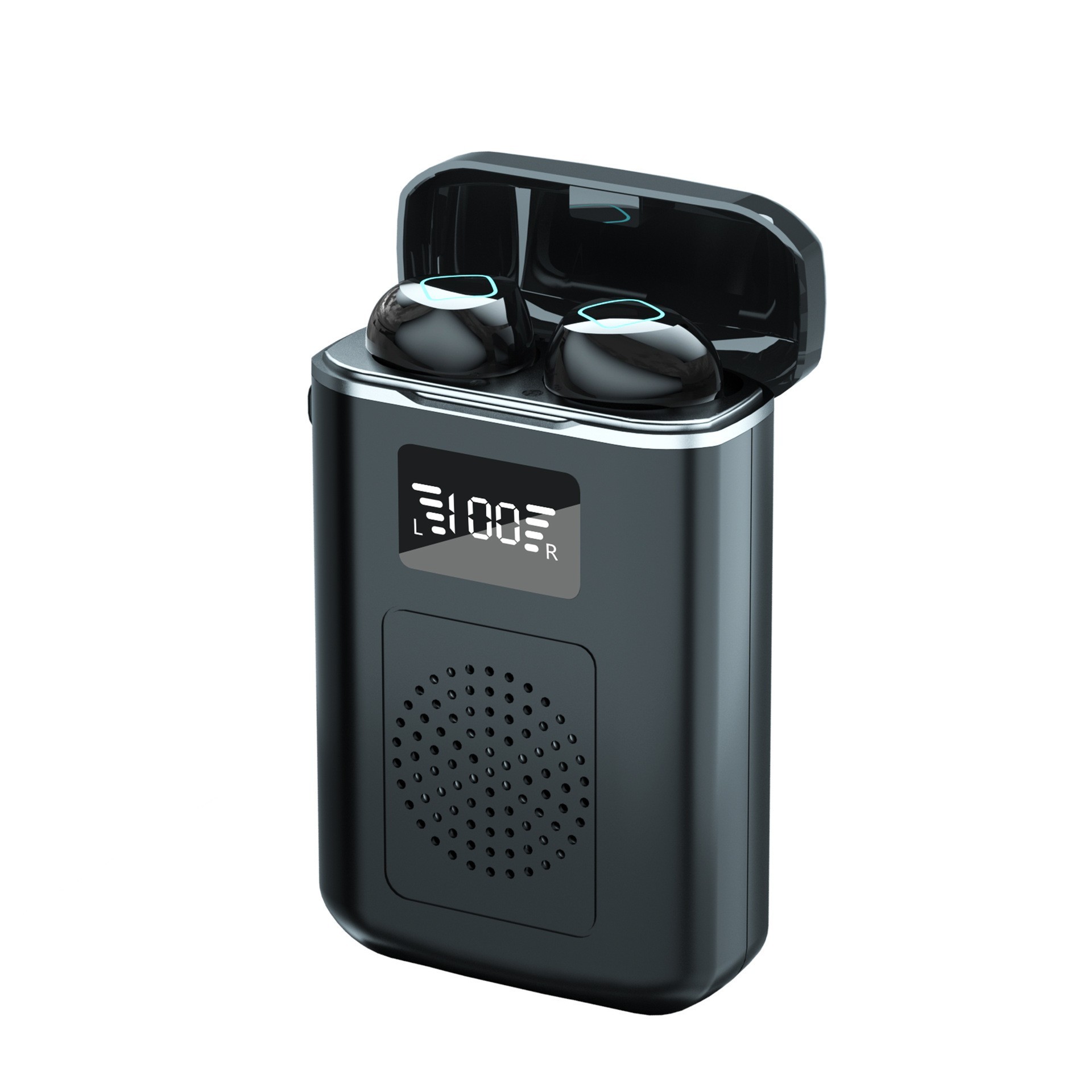Беспроводные bluetooth наушники True Wireless M6 TWS с динамиком и зарядным отсеком 4000 мАч
Беспроводные bluetooth наушники True Wireless M6 TWS с динамиком и зарядным отсеком 4000 мАч