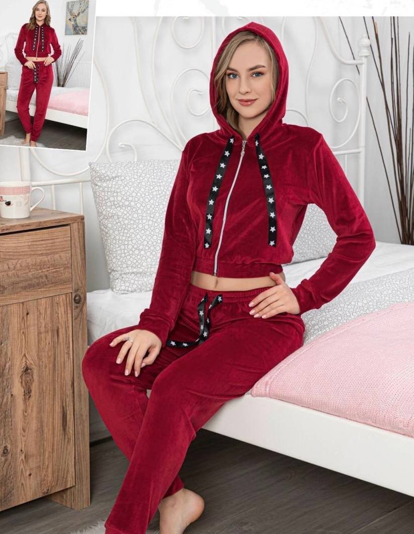 Женский домашний костюм велюровый для дома и отдыха (кофта + брюки) Pijamoni Красный, Женский домашний костюм велюровый для дома и отдыха (кофта + брюки) Pijamoni S Красный
Женский домашний костюм велюровый для дома и отдыха (кофта + брюки) Pijamoni Красный, Женский домашний костюм велюровый для дома и отдыха (кофта + брюки) Pijamoni S Красный
