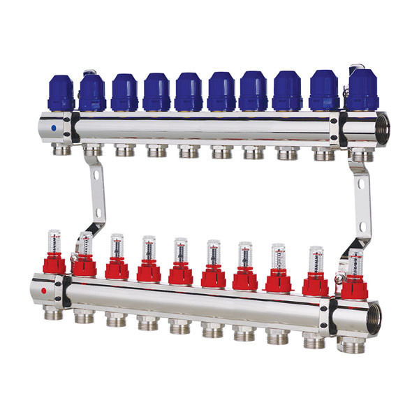 Коллекторный блок с расходомерами KOER KR.1110-10 1”x10 WAYS (KR2647) (SR203030)
Коллекторный блок с расходомерами KOER KR.1110-10 1”x10 WAYS (KR2647) (SR203030)