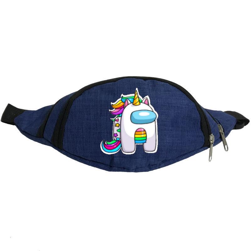 Сумка Бананка Амонг Ас Among Us на пояс 007 blu синяя 
Сумка Бананка Амонг Ас Among Us на пояс 007 blu синяя