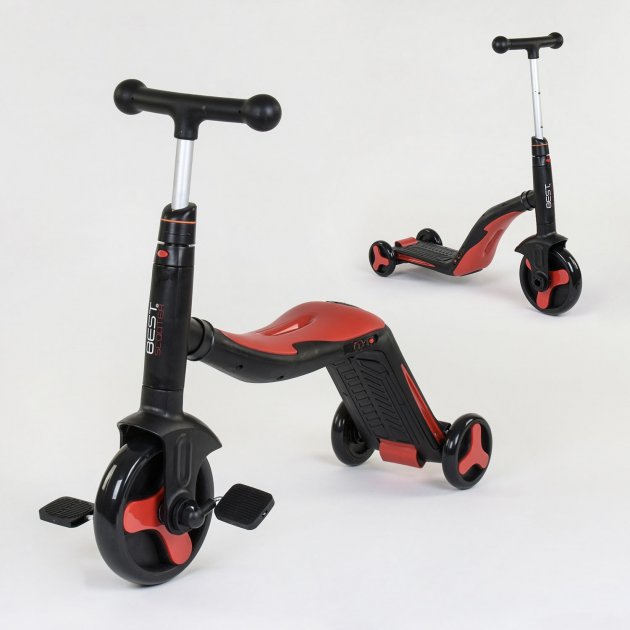 Самокат велосипед беговел Детский Best Scooter,3в1 трансформер с педалями 3-х колесный Свет 8 мелодий Красный
Самокат велосипед беговел Детский Best Scooter,3в1 трансформер с педалями 3-х колесный Свет 8 мелодий Красный
