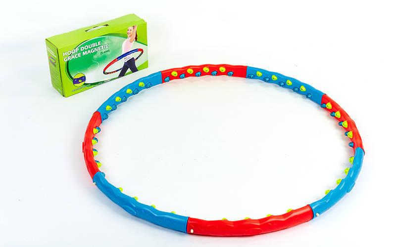 Обруч массажный хула хуп Hula Hoop My Fit MAGNETIC Technogym 6003 диаметр 98 см Blue-Red
Обруч массажный хула хуп Hula Hoop My Fit MAGNETIC Technogym 6003 диаметр 98 см Blue-Red