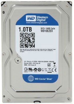 Жесткий диск 3.5 Western Digital Blue 1TB 7200rpm 64MB SATAIII (WD10EZEX)
Жесткий диск 3.5 Western Digital Blue 1TB 7200rpm 64MB SATAIII (WD10EZEX)
