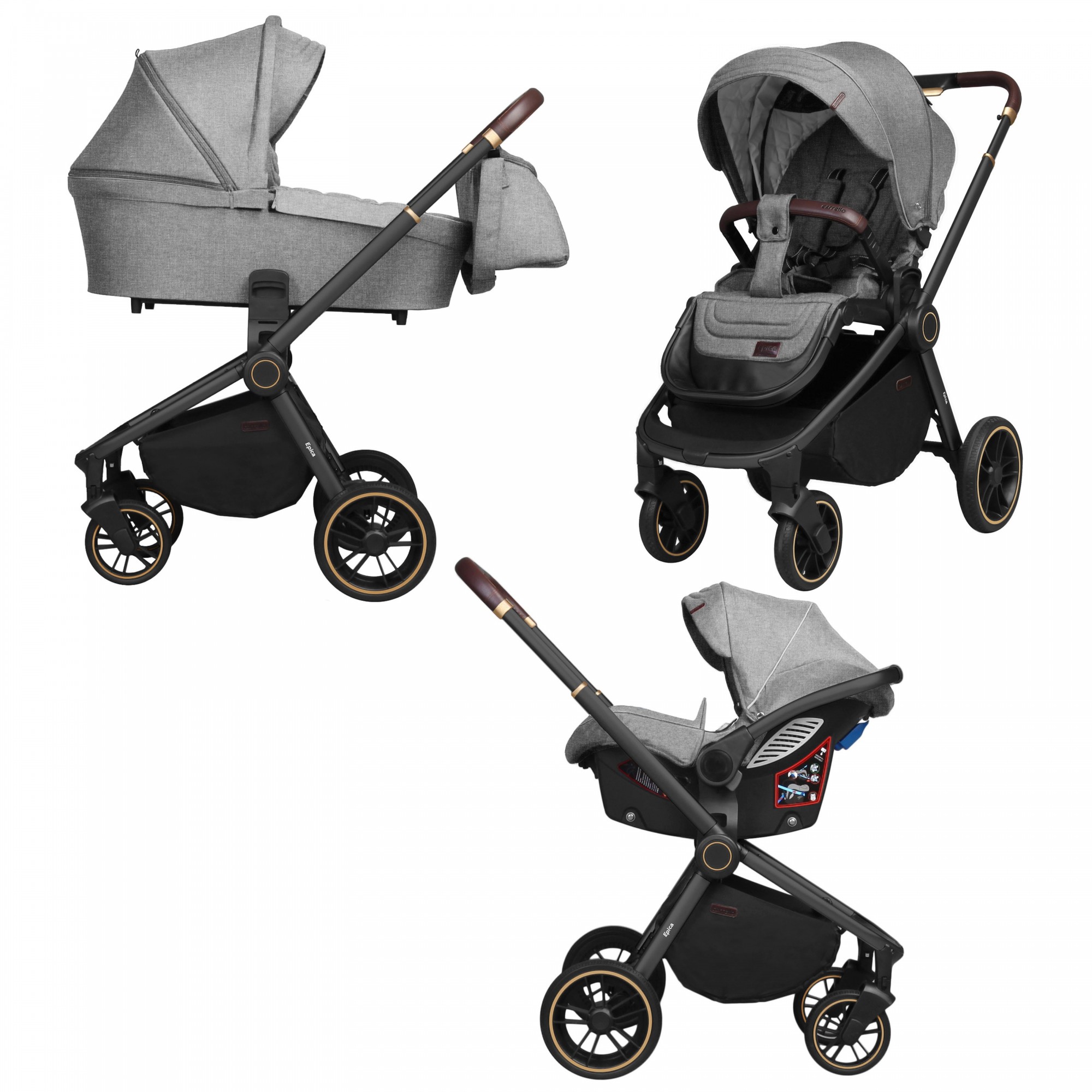 Коляска универсальная CARRELLO Epica CRL-8511/1 (3in1) Silver Grey +дождевик /1/
Коляска универсальная CARRELLO Epica CRL-8511/1 (3in1) Silver Grey +дождевик /1/