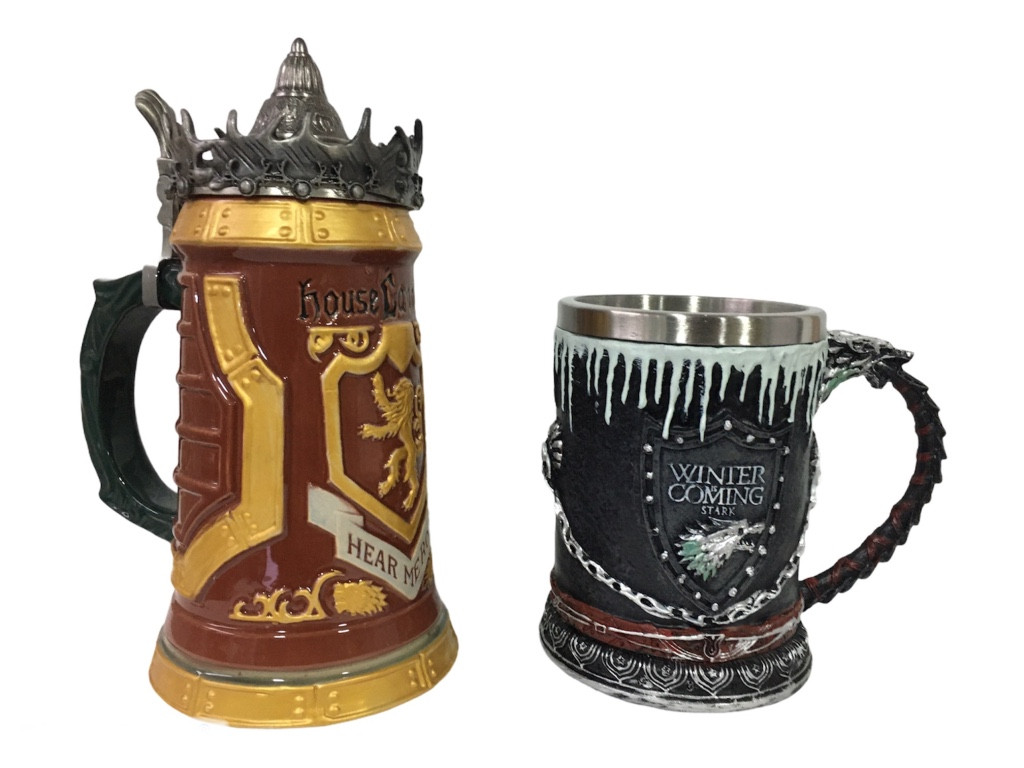 Подарочный набор Кружка Game Of Thrones House Lannister и Кружка зима Близко Stark 650/550мл
Подарочный набор Кружка Game Of Thrones House Lannister и Кружка зима Близко Stark 650/550мл