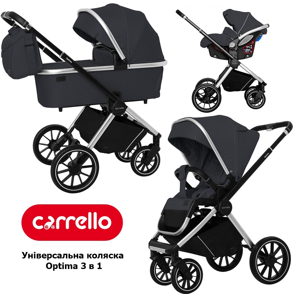 Универсальная коляска 3 в 1 CARRELLO Optima CRL-6504 (3in1) Platinum Grey в льне Темно-серый (CRL-6504 (3in1) Platinum Grey)
Универсальная коляска 3 в 1 CARRELLO Optima CRL-6504 (3in1) Platinum Grey в льне Темно-серый (CRL-6504 (3in1) Platinum Grey)
