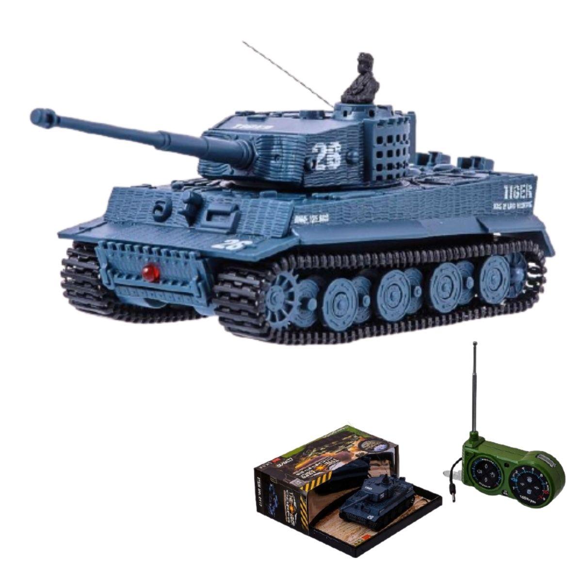 Детский игрушечный боевой Танк микро Tiger аккумуляторный радиоуправляемый 1:72 со звуком серый
Детский игрушечный боевой Танк микро Tiger аккумуляторный радиоуправляемый 1:72 со звуком серый