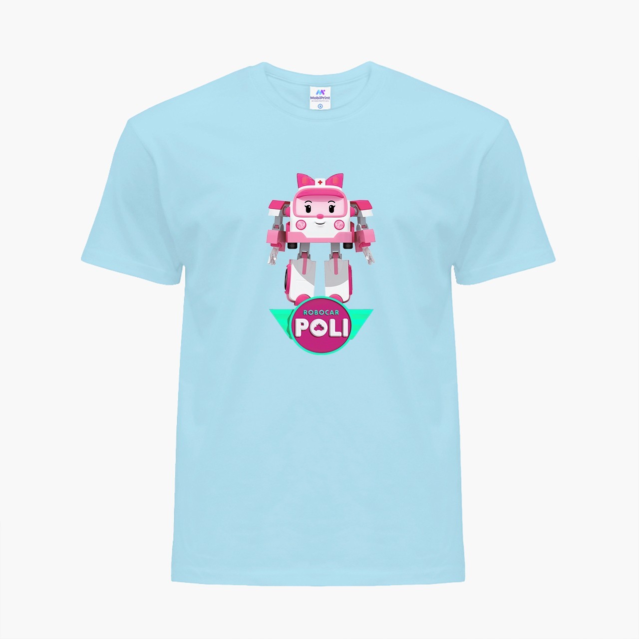 Детская футболка Робокар Поли (Robocar Poli) (25186-1621) 134-140 см Хлопок Голубой
Детская футболка Робокар Поли (Robocar Poli) (25186-1621) 134-140 см Хлопок Голубой