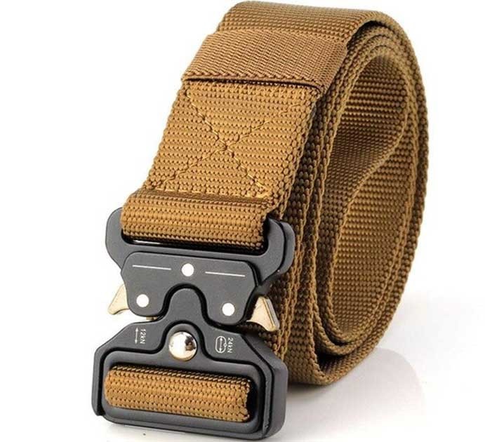 Тактический военный брючной ремень Tactical с пряжкой AustriAlpin Coyote (810-coyote)
Тактический военный брючной ремень Tactical с пряжкой AustriAlpin Coyote (810-coyote)