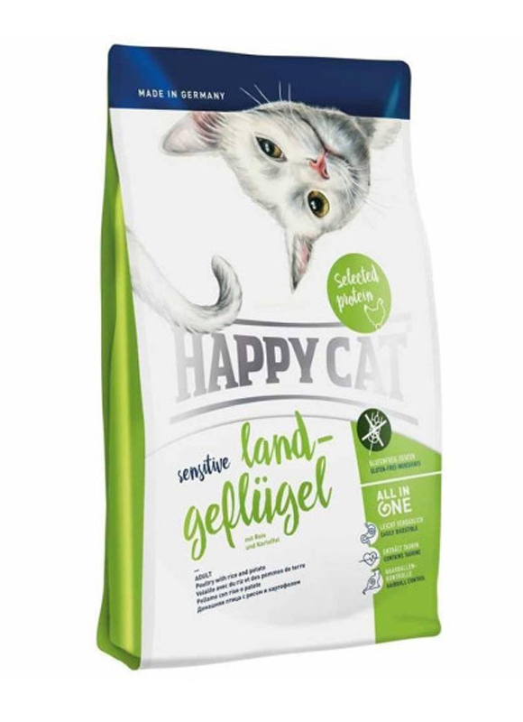 Сухой корм Happy Cat Sensitive Land-Geflugel для взрослых кошек с чувствительным пищеварением, со вкусом птицы 4 кг
Сухой корм Happy Cat Sensitive Land-Geflugel для взрослых кошек с чувствительным пищеварением, со вкусом птицы 4 кг