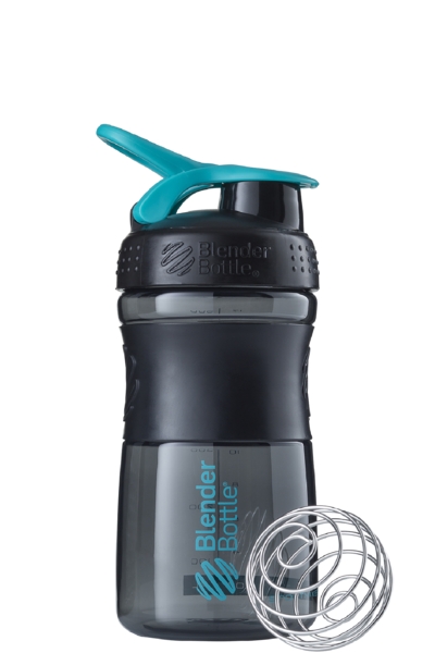 Спортивная бутылка-шейкер BlenderBottle SportMixer 590ml Black-Teal, Original R144883
Спортивная бутылка-шейкер BlenderBottle SportMixer 590ml Black-Teal, Original R144883