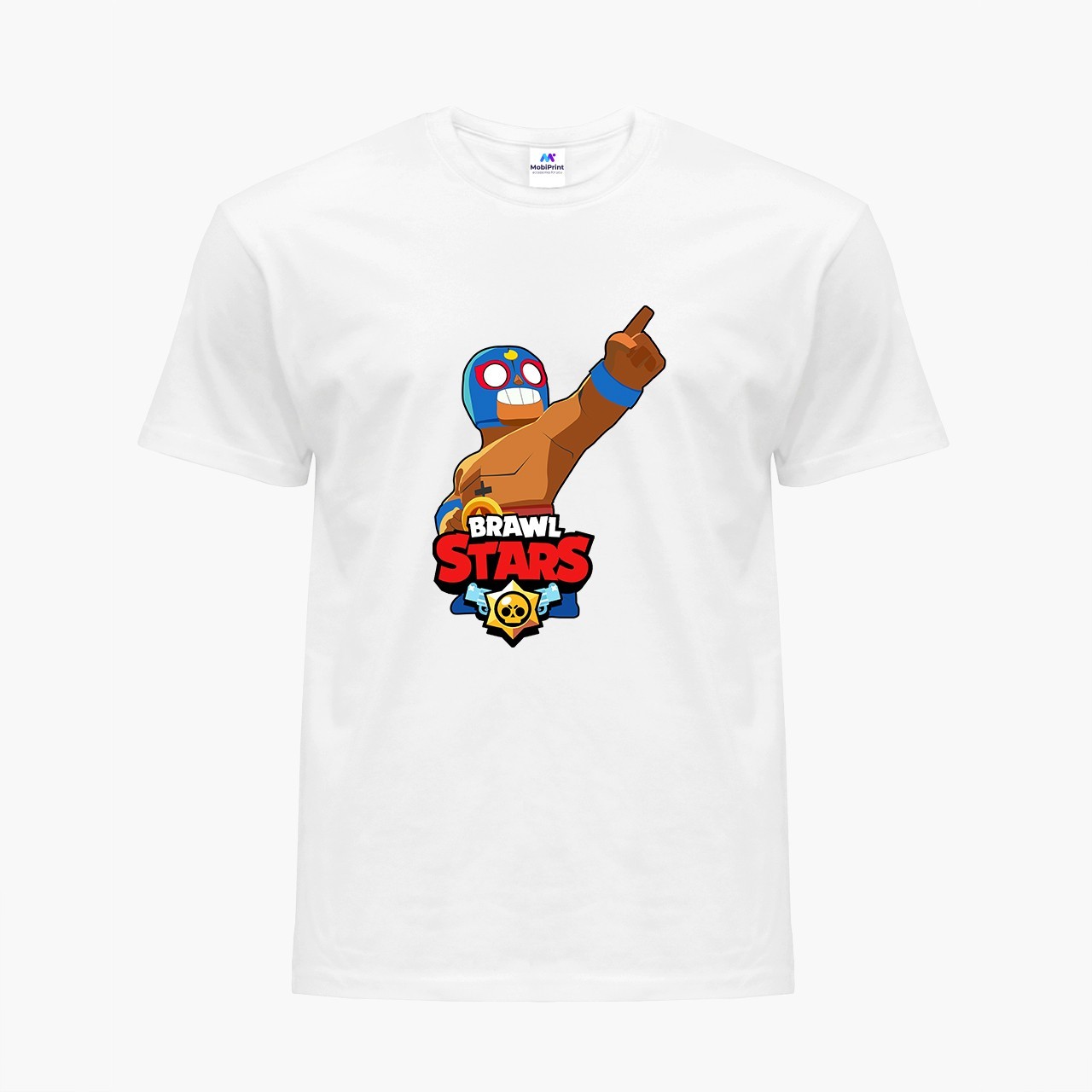 Детская футболка Бравл Старс Эль Примо (Brawl Stars El Primo) (9224-1011) 146-152 см Хлопок Белый
Детская футболка Бравл Старс Эль Примо (Brawl Stars El Primo) (9224-1011) 146-152 см Хлопок Белый