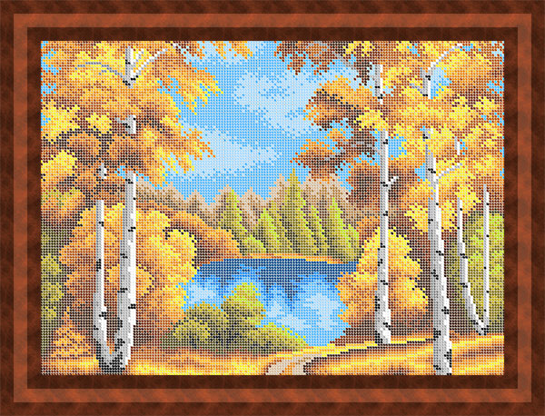Набор для вышивки бисером Фурор Рукоделия Осенний пейзаж (ПБп3-042-Н)
Набор для вышивки бисером Фурор Рукоделия Осенний пейзаж (ПБп3-042-Н)