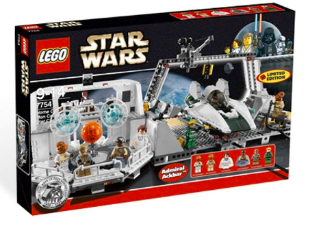 LEGO Star Wars 7754 Home One Mon Calamari Star Cruiser База Звёздного крейсера Mon Calamari
LEGO Star Wars 7754 Home One Mon Calamari Star Cruiser База Звёздного крейсера Mon Calamari