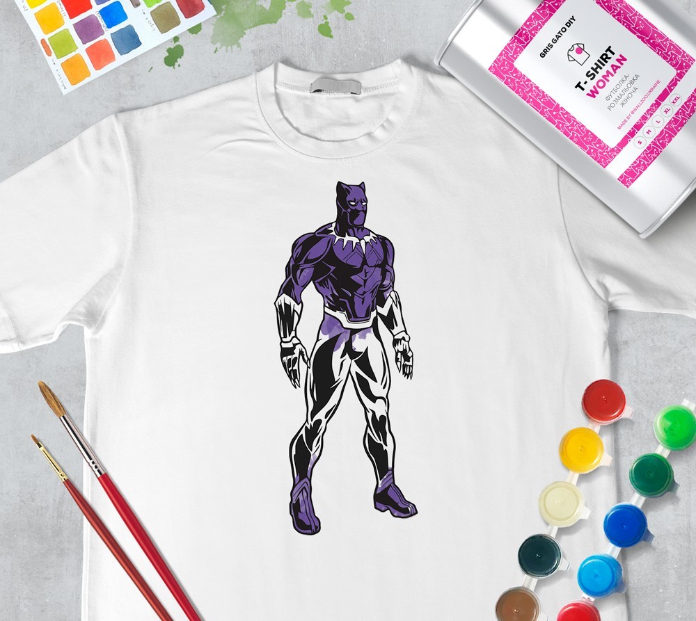 Футболка раскраска для женщин "Черная Пантера" Black Panther" (+ краски) WallZoo белая, Футболка раскраска для женщин "Черная Пантера" Black Panther" (+ краски) WallZoo белая xl
Футболка раскраска для женщин "Черная Пантера" Black Panther" (+ краски) WallZoo белая, Футболка раскраска для женщин "Черная Пантера" Black Panther" (+ краски) WallZoo белая xl