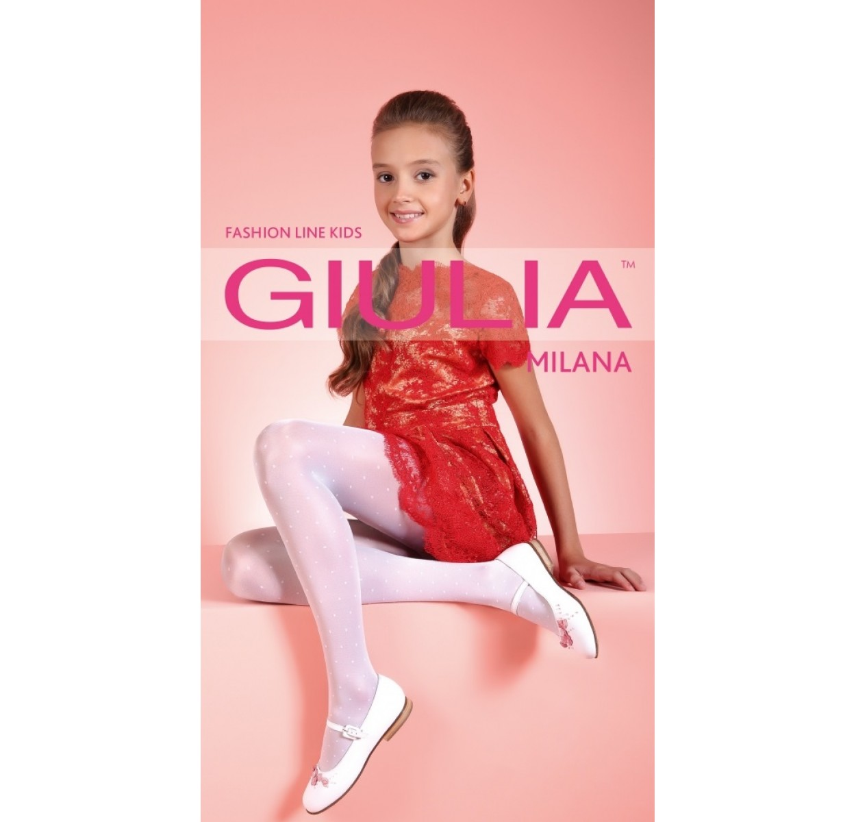 Детские капроновые колготки Giulia Milana 40 1, Артикул: 130158-белый (152/158 СМ)
Детские капроновые колготки Giulia Milana 40 1, Артикул: 130158-белый (152/158 СМ)