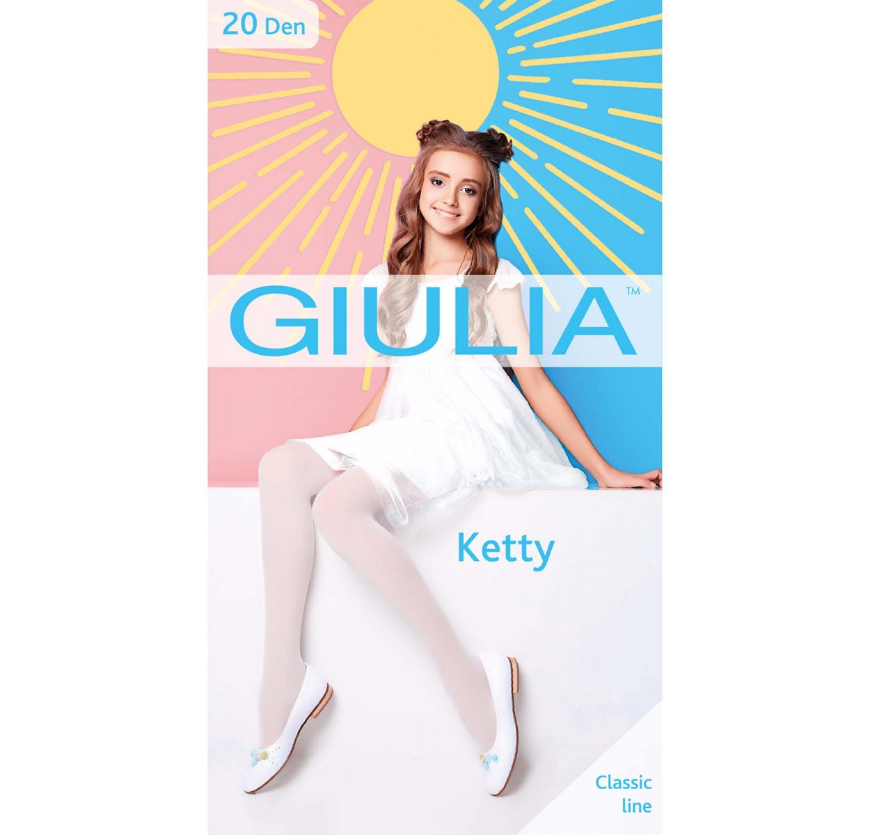 Детские капроновые колготки Giulia Ketty 20, Артикул: 150262-персиковый (140-146 СМ)
Детские капроновые колготки Giulia Ketty 20, Артикул: 150262-персиковый (140-146 СМ)