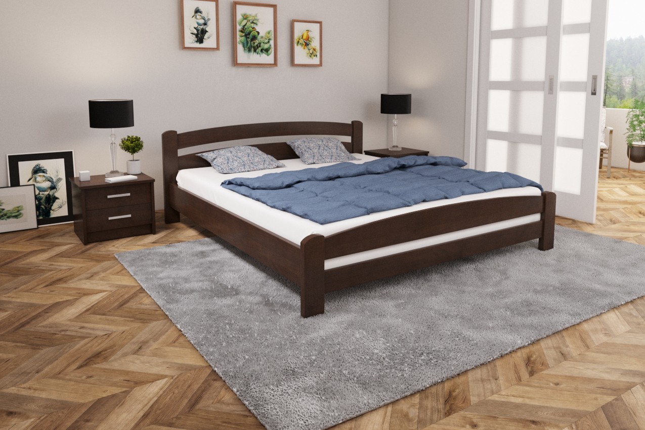 Деревянная кровать Карлота из бука (щит), 160x200, без подъемного механизма, с 4,5 см между ламелями, цвета орех
Деревянная кровать Карлота из бука (щит), 160x200, без подъемного механизма, с 4,5 см между ламелями, цвета орех