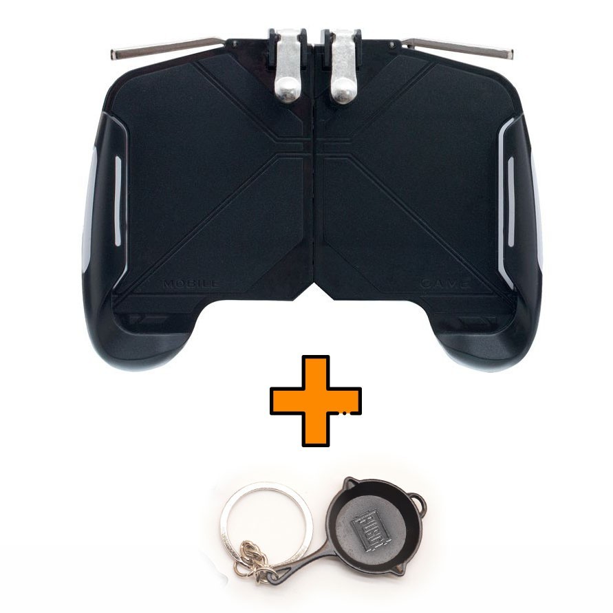Игровые контроллеры Marpiel AK16 Black (геймпад триггеры курки для смартфона для PUBG) + сковородка
Игровые контроллеры Marpiel AK16 Black (геймпад триггеры курки для смартфона для PUBG) + сковородка