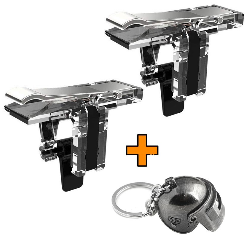 Игровые контроллеры Marpiel T10S (геймпад триггеры курки для смартфона для PUBG) + шлем 3 уровня
Игровые контроллеры Marpiel T10S (геймпад триггеры курки для смартфона для PUBG) + шлем 3 уровня