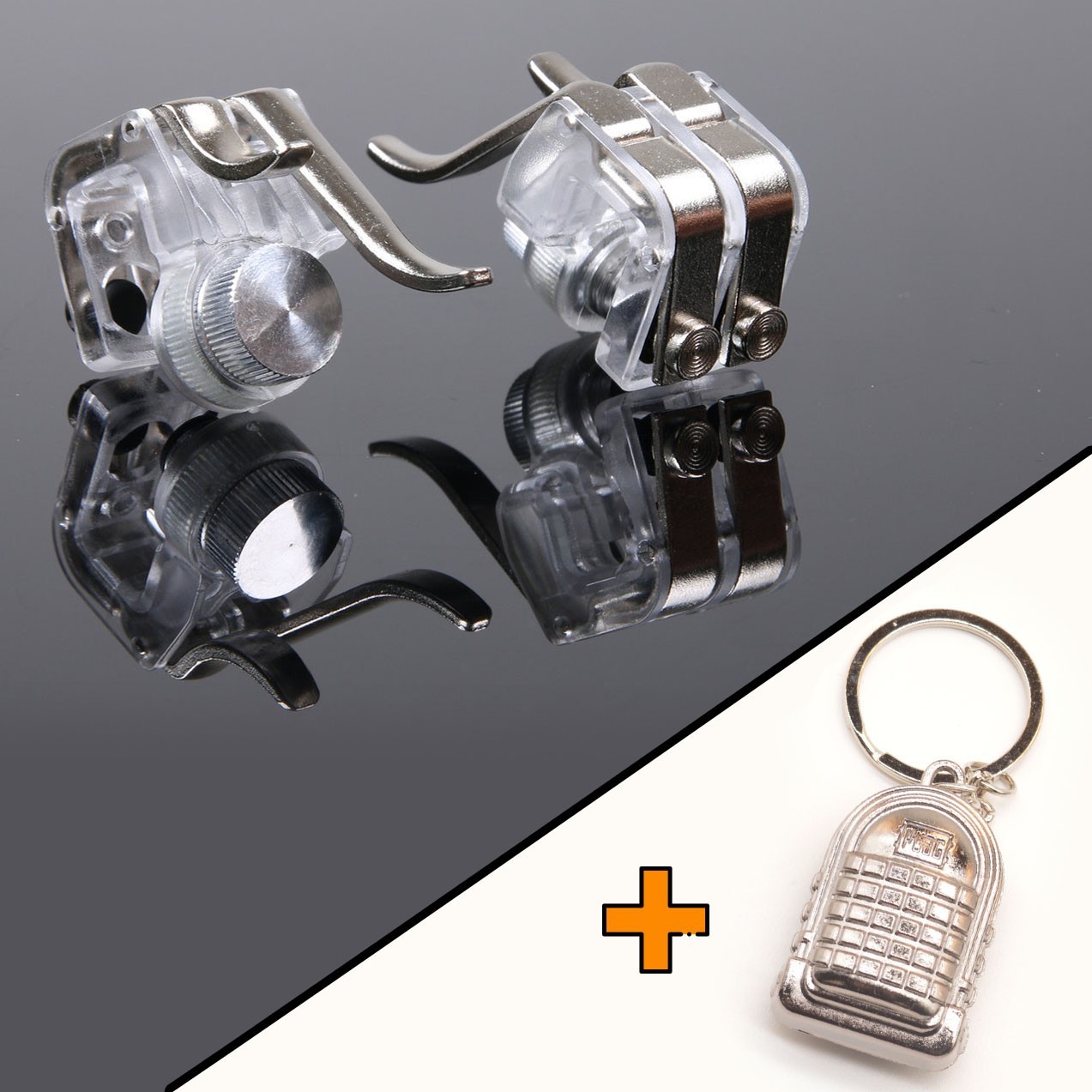 Игровые контроллеры Marpiel R11S (геймпад триггеры курки для смартфона для PUBG) + рюкзак 3 уровня
Игровые контроллеры Marpiel R11S (геймпад триггеры курки для смартфона для PUBG) + рюкзак 3 уровня