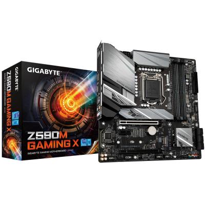 Материнская плата GIGABYTE Z590M GAMING X 
Материнская плата GIGABYTE Z590M GAMING X