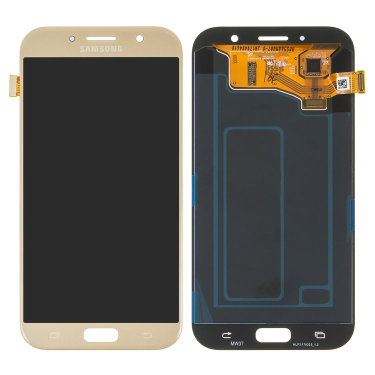 Дисплей для Samsung GH97-19723B A720F Galaxy A7 (2017) с сенсором золотой сервисный
Дисплей для Samsung GH97-19723B A720F Galaxy A7 (2017) с сенсором золотой сервисный