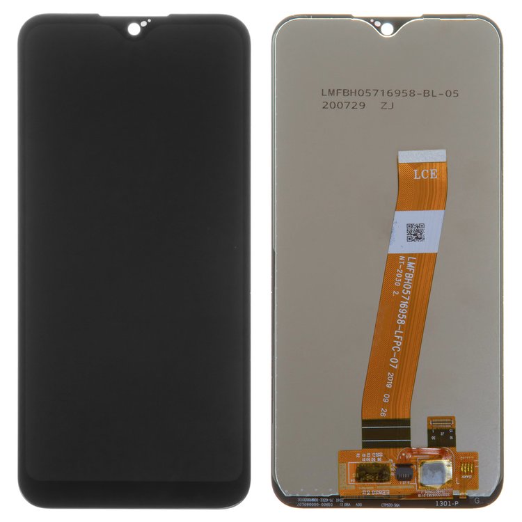 Дисплей для Samsung GH81-18209A A015 Galaxy A01 с сенсором черный сервисный (узкий конектор)
Дисплей для Samsung GH81-18209A A015 Galaxy A01 с сенсором черный сервисный (узкий конектор)