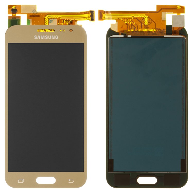 Дисплей для Samsung J200 Galaxy J2 (2015) TFT с регулировкой подсветки с сенсором золотой
Дисплей для Samsung J200 Galaxy J2 (2015) TFT с регулировкой подсветки с сенсором золотой