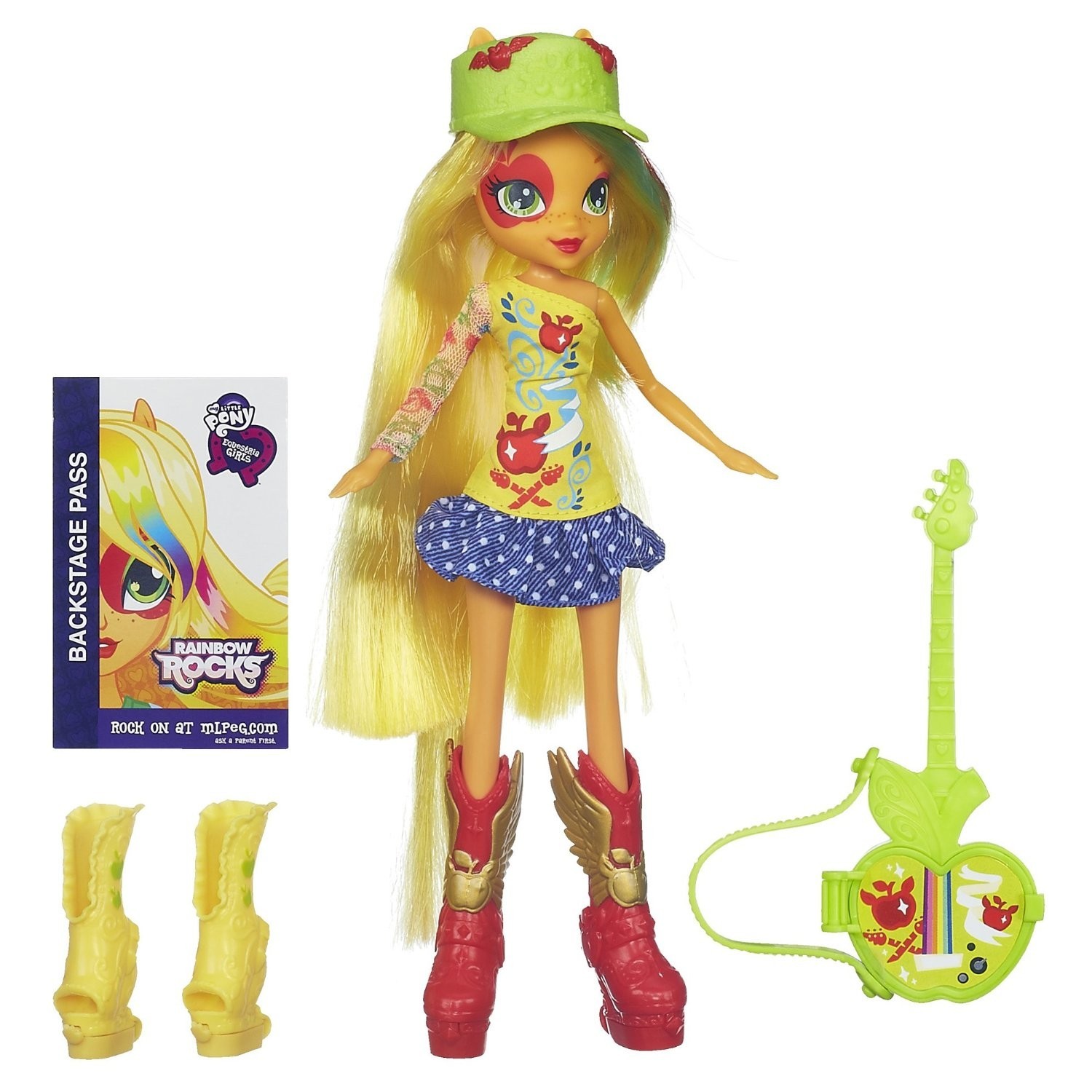 Кукла Hasbro Equestria Girls Rocks Эпплджек с гитарой Девушка Эквестрии (A3995-2)
Кукла Hasbro Equestria Girls Rocks Эпплджек с гитарой Девушка Эквестрии (A3995-2)