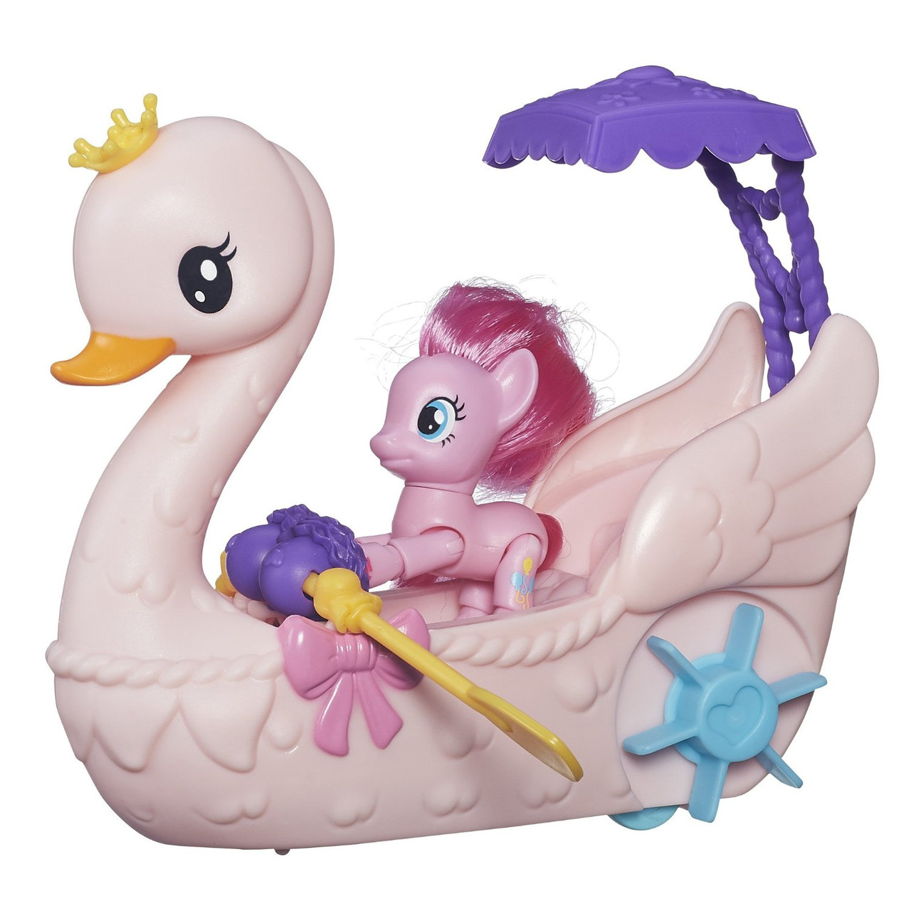 Игровой набор Пинки Пай на лебеде-лодке, Моя Маленькая Пони - My Little Pony Friendship is Magic, Pinkie Pie Row
Игровой набор Пинки Пай на лебеде-лодке, Моя Маленькая Пони - My Little Pony Friendship is Magic, Pinkie Pie Row