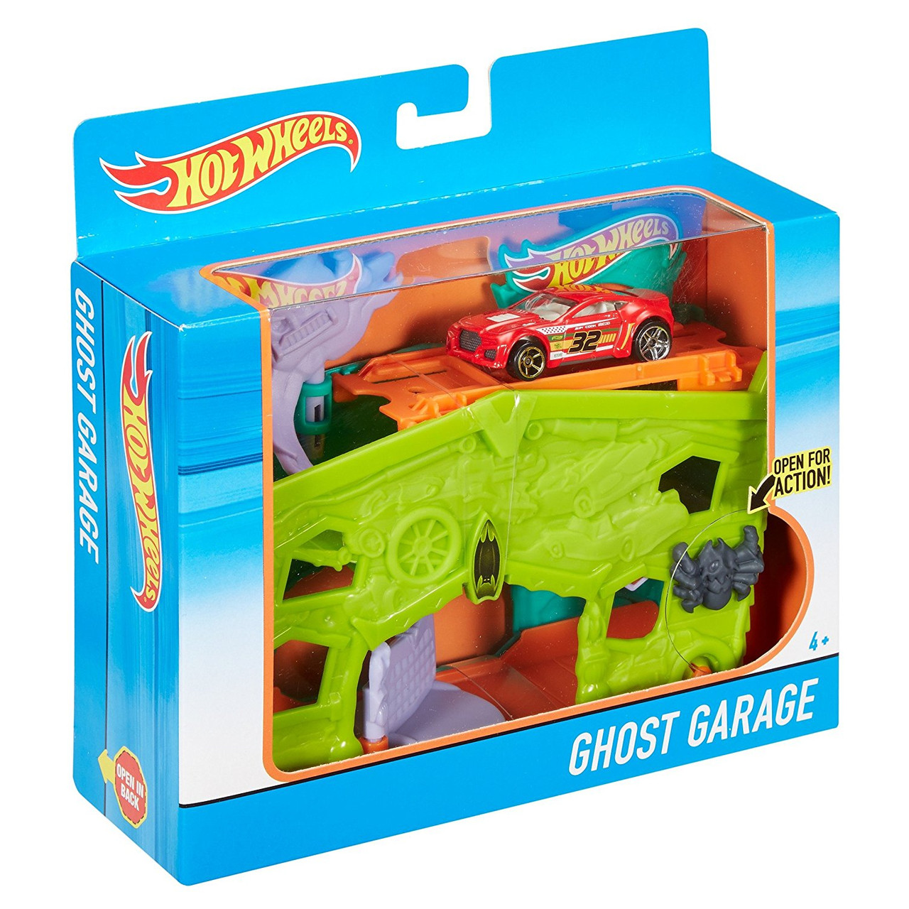 Детский Игровой набор Хот Вилс Гараж с призраками с машинкой и рычажком Ghost Garage Hot Wheels Mattel
Детский Игровой набор Хот Вилс Гараж с призраками с машинкой и рычажком Ghost Garage Hot Wheels Mattel