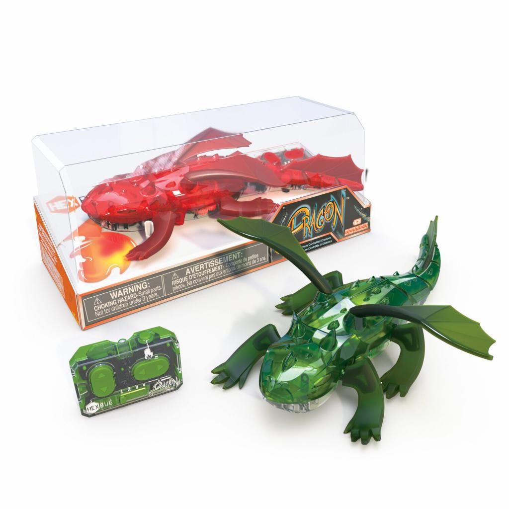 Интерактивная игрушка HEXBUG Нано-робот Dragon Single на ИК управлении, зеленый (409-6847 green) 
Интерактивная игрушка HEXBUG Нано-робот Dragon Single на ИК управлении, зеленый (409-6847 green)