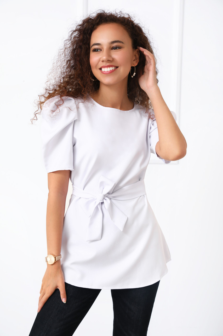 Блуза с короткими рукавами Fashion Girl "Betty" - белый, Блуза с короткими рукавами Fashion Girl "Betty" 46-48 белый
Блуза с короткими рукавами Fashion Girl "Betty" - белый, Блуза с короткими рукавами Fashion Girl "Betty" 46-48 белый
