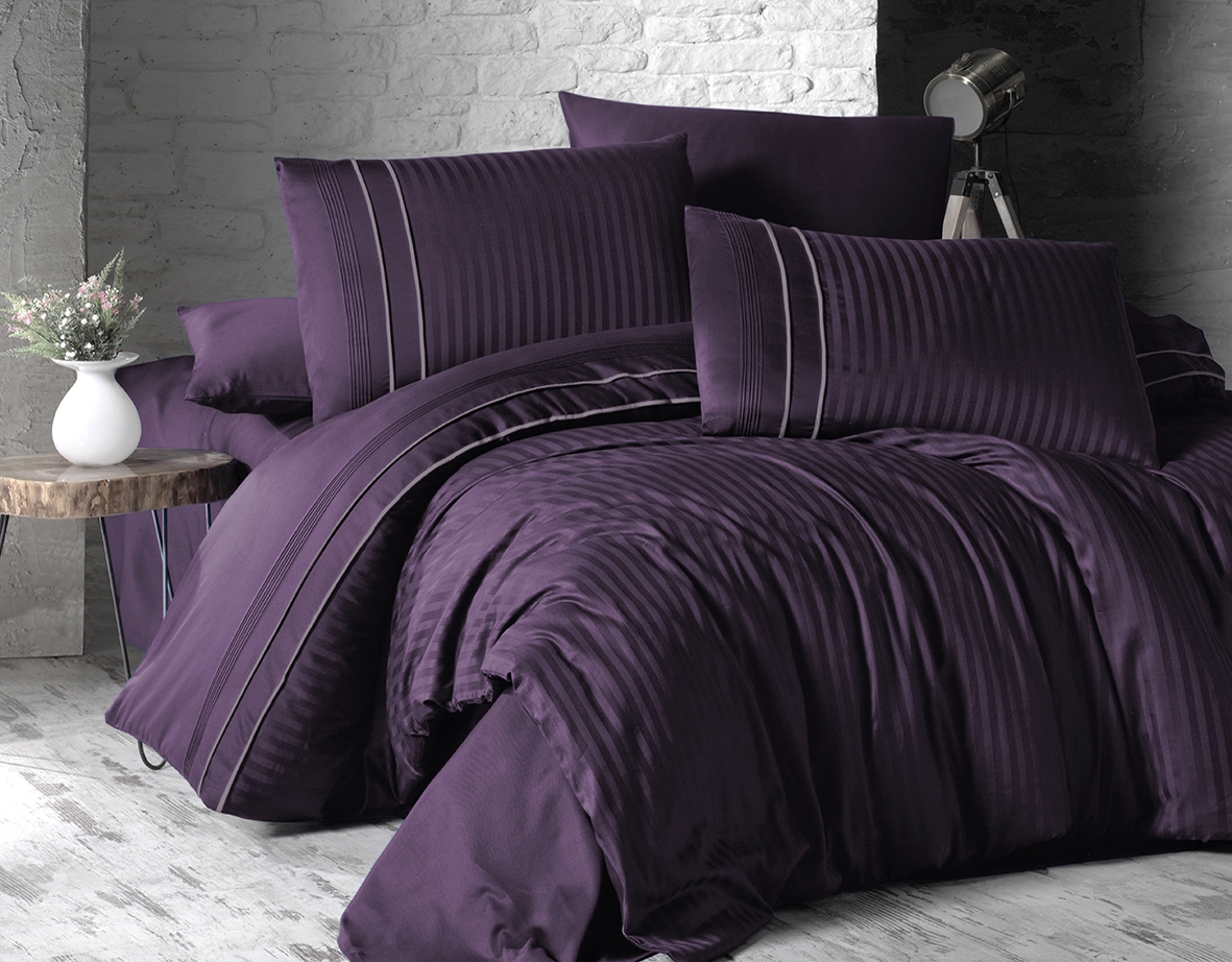 Постельное белье Deluxe Satin 200 х 220 см Stripe Style Purple First Choice k-1938-13
Постельное белье Deluxe Satin 200 х 220 см Stripe Style Purple First Choice k-1938-13