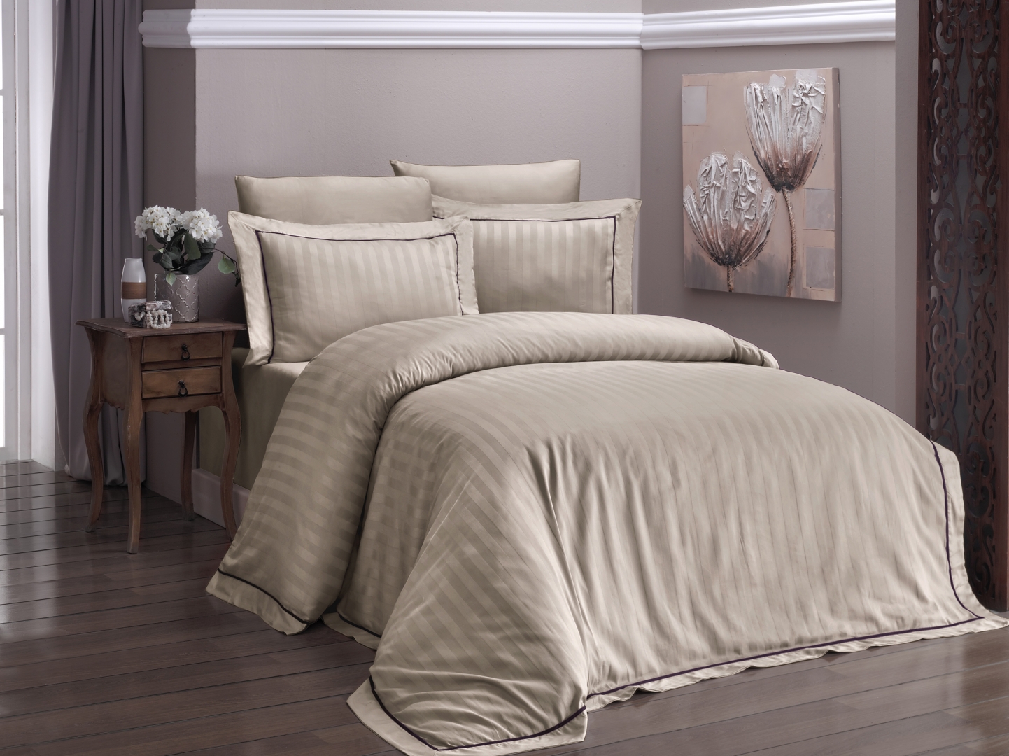 Постільна білизна Deluxe Satin 160 х 220 см Novel Line S.Kahve First Choice k-31110
Постільна білизна Deluxe Satin 160 х 220 см Novel Line S.Kahve First Choice k-31110
