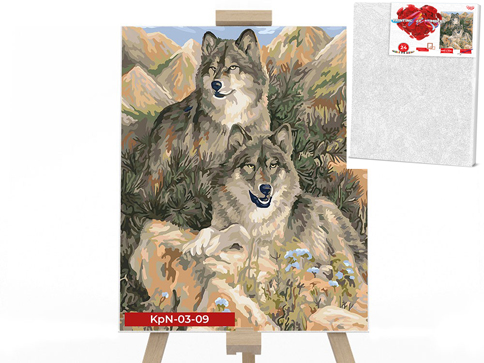 Креативная творчество "PAINTING BY NUMBERS" 30х40см "Волки" KpNe-03-09 Danko Toys
Креативная творчество "PAINTING BY NUMBERS" 30х40см "Волки" KpNe-03-09 Danko Toys