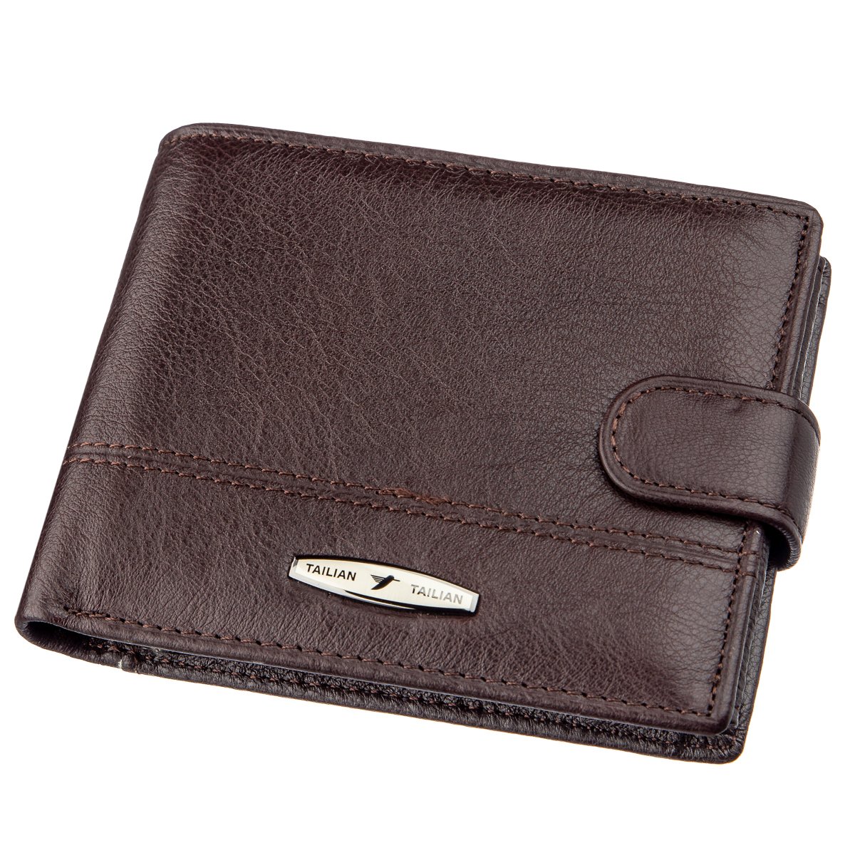 Мужской кожаный кошелек Tailian 12,5х10х2 см Коричневый 000155108
Мужской кожаный кошелек Tailian 12,5х10х2 см Коричневый 000155108