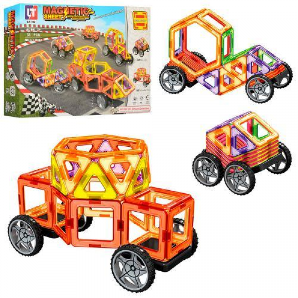 Магнитный конструктор Limo Toy MAGNETIC 3002 58 деталей Цветные магниты Транспорт
Магнитный конструктор Limo Toy MAGNETIC 3002 58 деталей Цветные магниты Транспорт