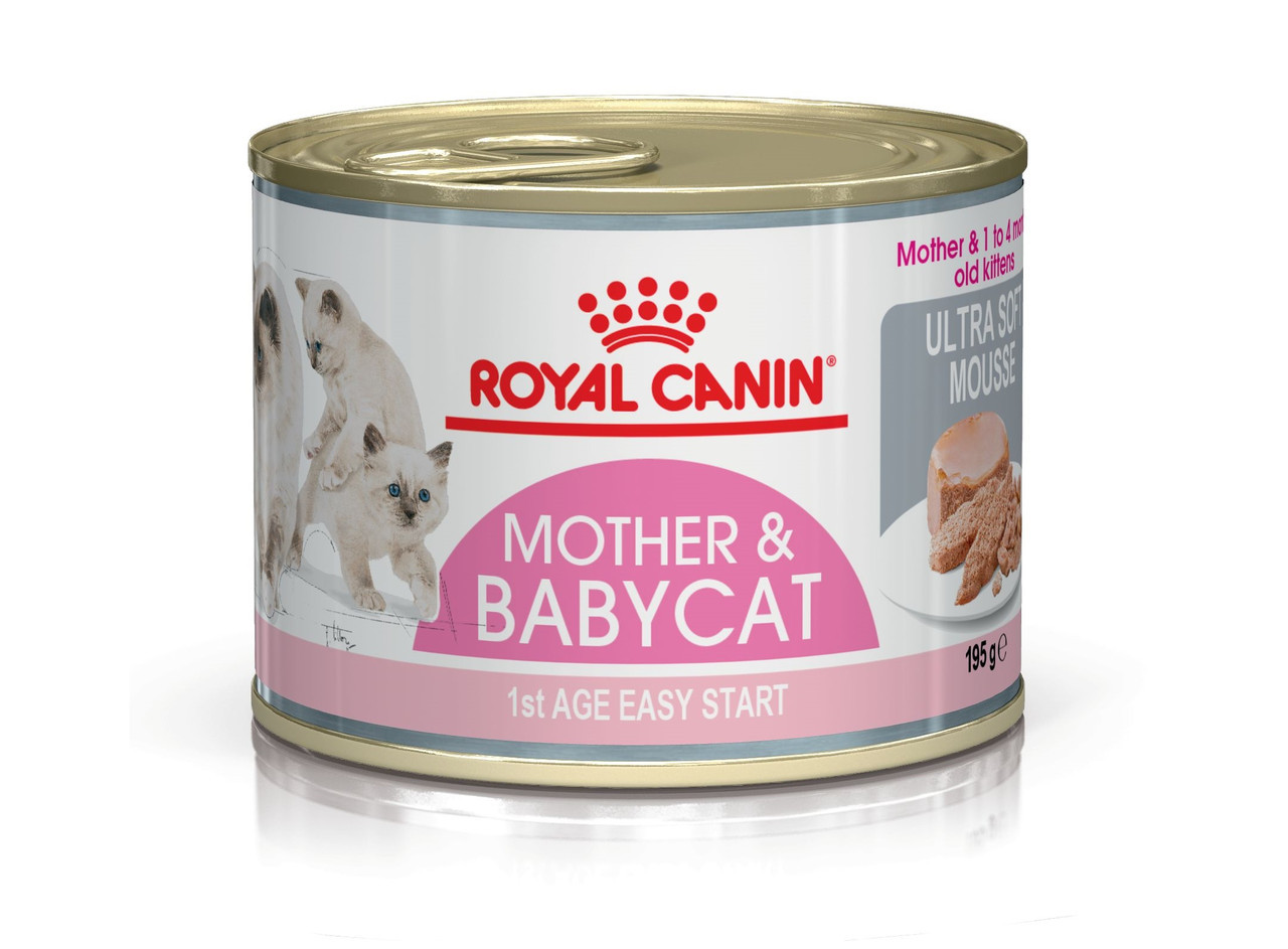 Паштет-мусс Royal Canin Mother & Babycat для котят до 4 месяцев блок 195 г*12 шт.
Паштет-мусс Royal Canin Mother & Babycat для котят до 4 месяцев блок 195 г*12 шт.