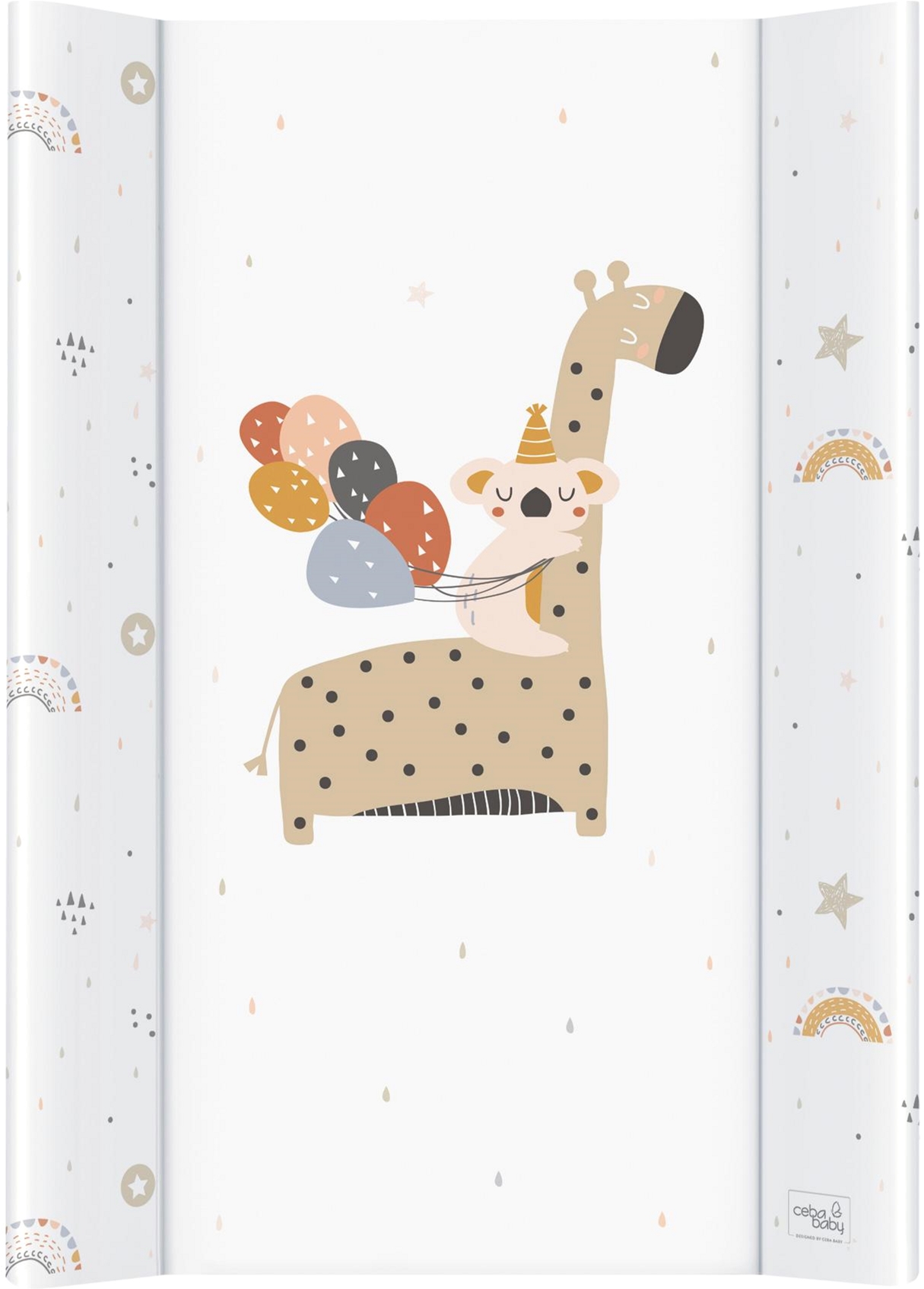 Пеленальная доска Ceba Baby 70x50 см на кровать 120x60 см Giraffe (W-200-000-637)
Пеленальная доска Ceba Baby 70x50 см на кровать 120x60 см Giraffe (W-200-000-637)