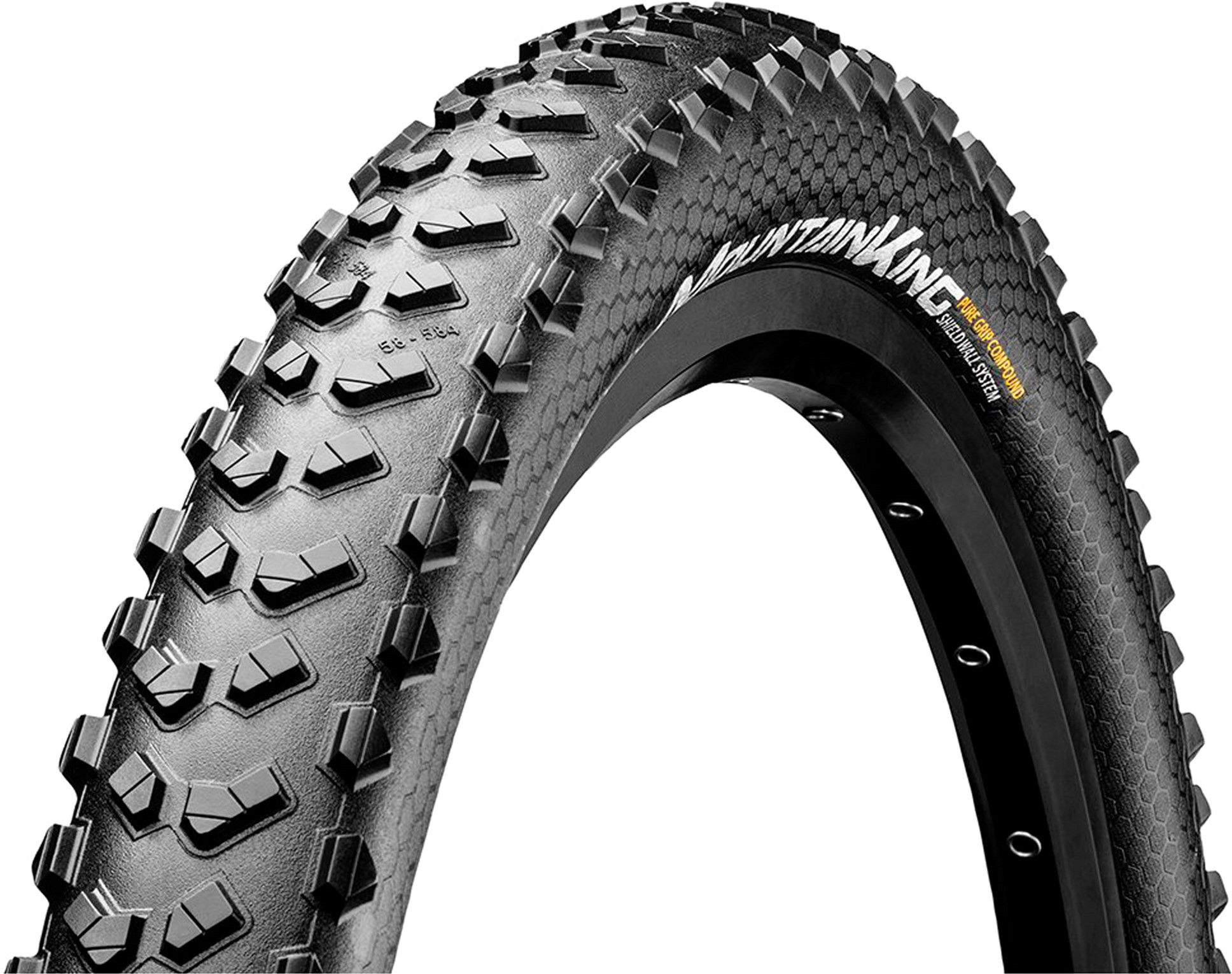 Покрышка бескамерная Continental Mountain King 27.5"x2.3, Черная, складная, ProTection, Skin (101461)
Покрышка бескамерная Continental Mountain King 27.5"x2.3, Черная, складная, ProTection, Skin (101461)