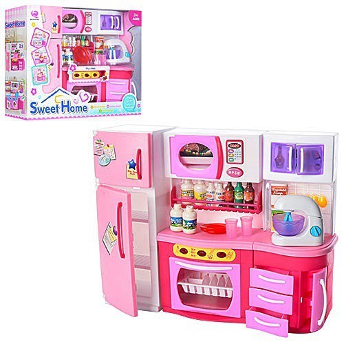 Игровой набор для девочки детская кухня Toy Kingdom мебель для кукольного домика 37x29x12см 2803S
Игровой набор для девочки детская кухня Toy Kingdom мебель для кукольного домика 37x29x12см 2803S