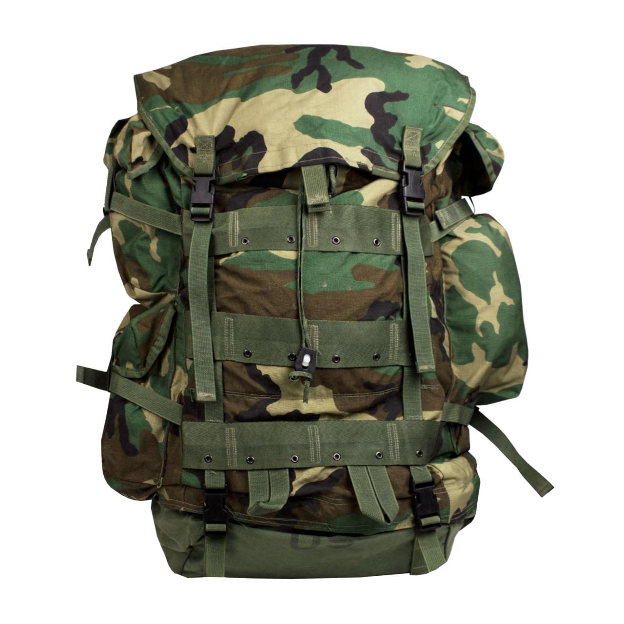 Полевой рюкзак Large Field Pack Internal Frame with Combat Patrol Pack Woodland
Полевой рюкзак Large Field Pack Internal Frame with Combat Patrol Pack Woodland