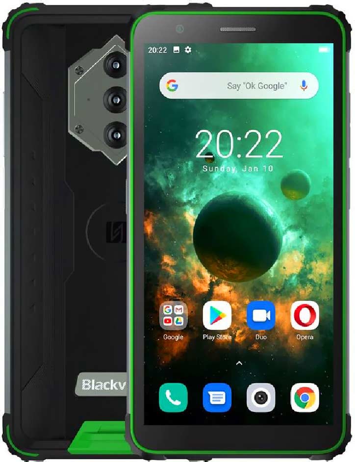 Мобильный телефон Blackview BV6600 (4+64Gb) Green
Мобильный телефон Blackview BV6600 (4+64Gb) Green
